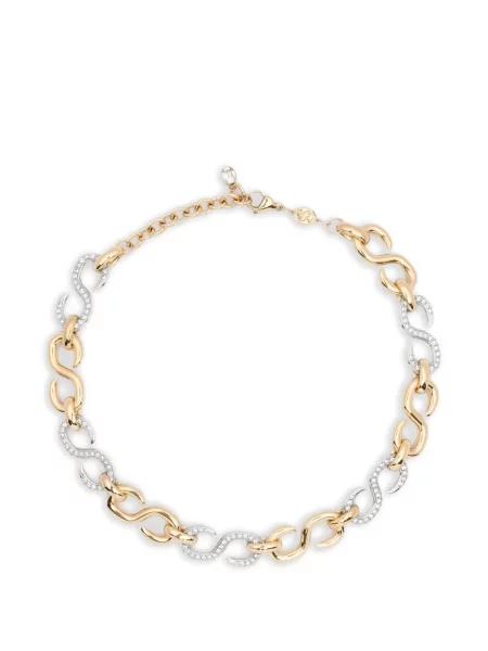Colier Swarovski de cristal auriu