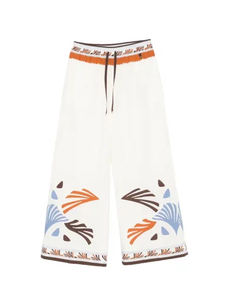 Șnur de strângere pantaloni Herno alb