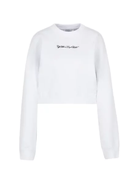 Graficzny bluza Off-white biała