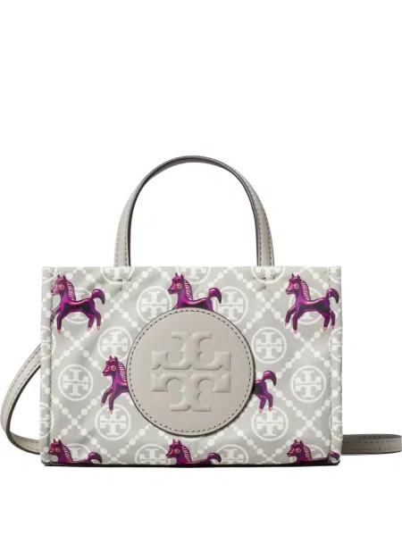 Geantă Tory Burch gri