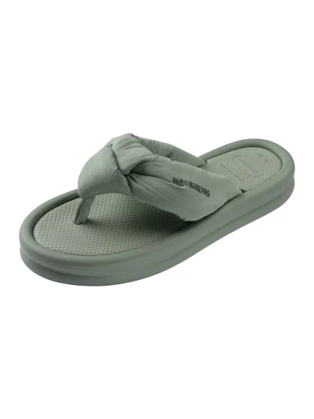 HAVAIANAS Žabky Over Puffes Up světle zelená