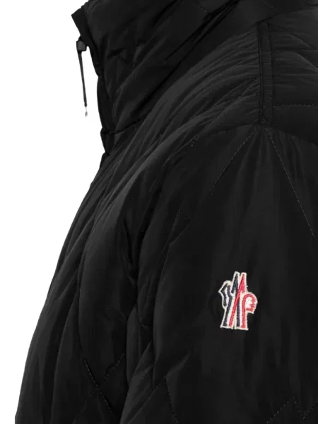 Matlasat geacă Moncler Grenoble negru