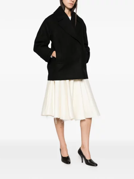 Palton Ivi Collection cu rever negru