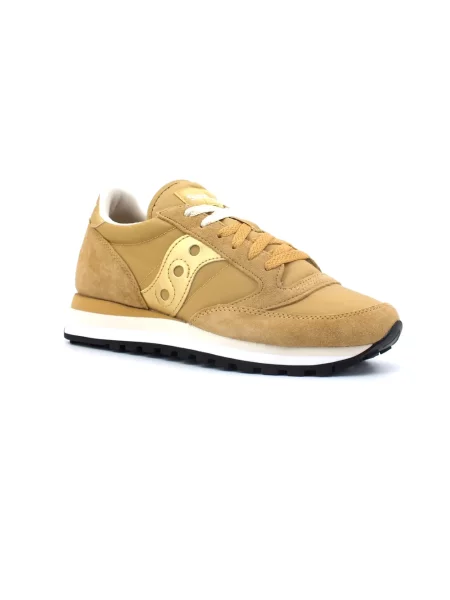 Buty do biegania Saucony Jazz skórzane do biegania beżowe