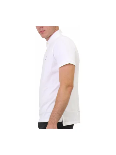 Koszulka polo Polo Ralph Lauren z siateczką biała