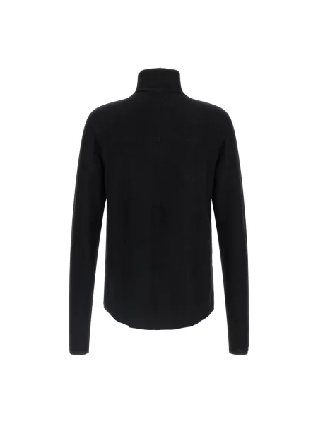 Sweter z golfem Thom Krom do golfa czarny