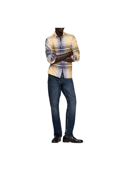 Košeľa Tommy Hilfiger žltá