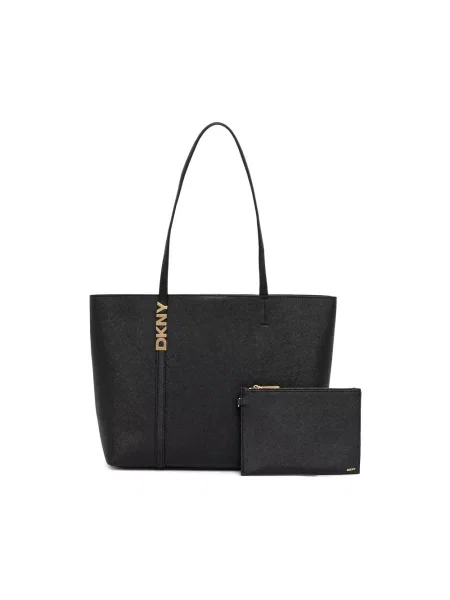 Torebka Dkny skórzana czarna