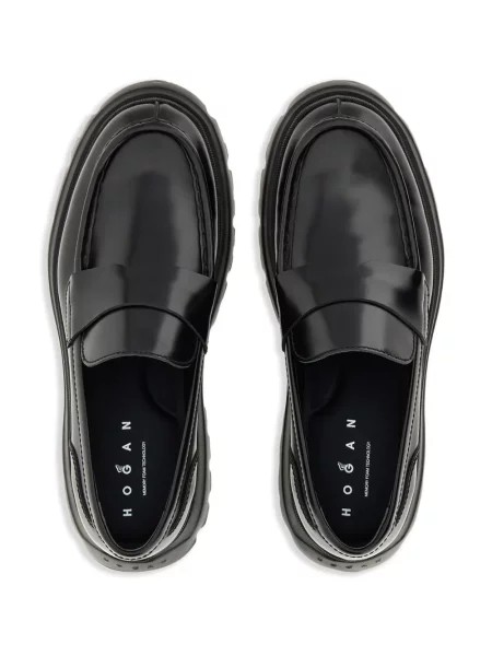 Pantofi loafer Hogan negru