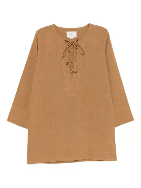 Rochie Bambah de costum maro