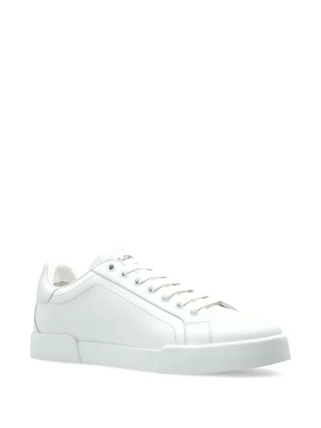 Sneakerși Dolce & Gabbana din piele alb