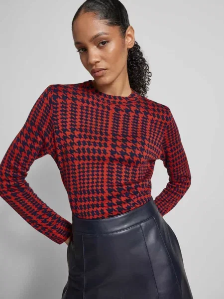 Sweter z dekoltem okrągłym Christian Berg Woman Selection