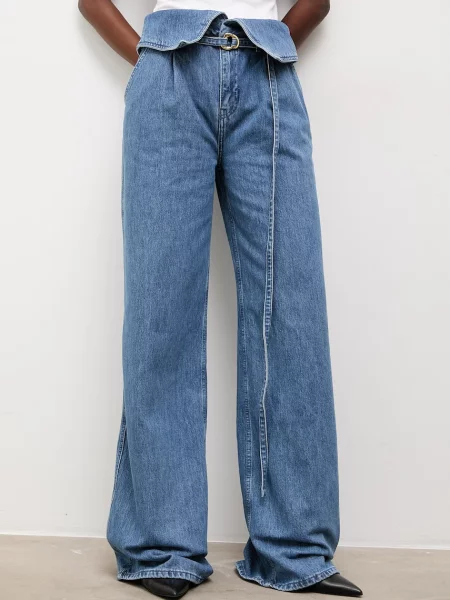 Blugi Answear.lab albastru