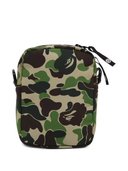 Terepmintás crossbody táska A Bathing Ape® nyomtatás zöld