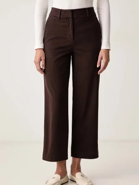 Marc O'Polo pantaloni pentru femei din cu maro