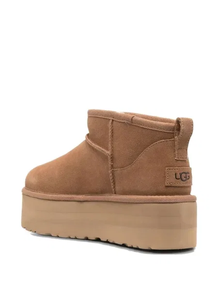 Botine Ugg cu platformă maro
