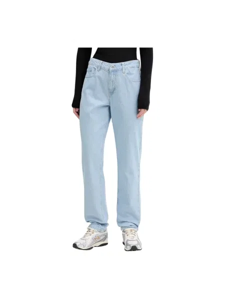 Mom jeans Karl Lagerfeld niebieskie