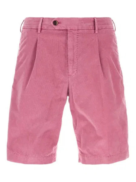 Manšestrové bermudy Pt Torino růžové
