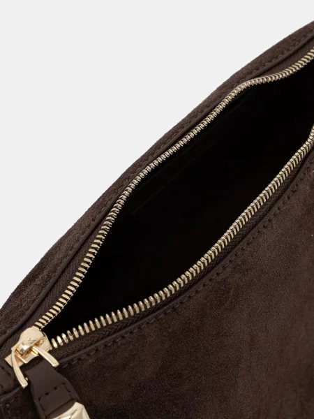 Замшевая сумка через плечо Furla