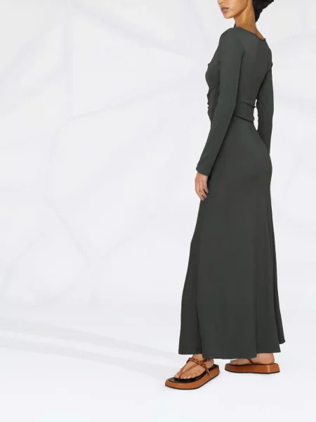 Rochie maxi Christopher Esber verde