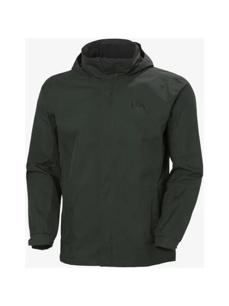 Kurtka damska Helly Hansen Dubliner cienka ciemnozielona S czarna