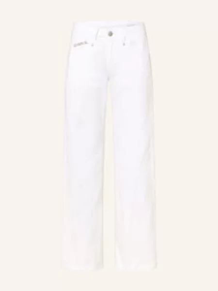 Herrlicher Dżinsy Z Szerokimi Nogawkami Prime weiss
