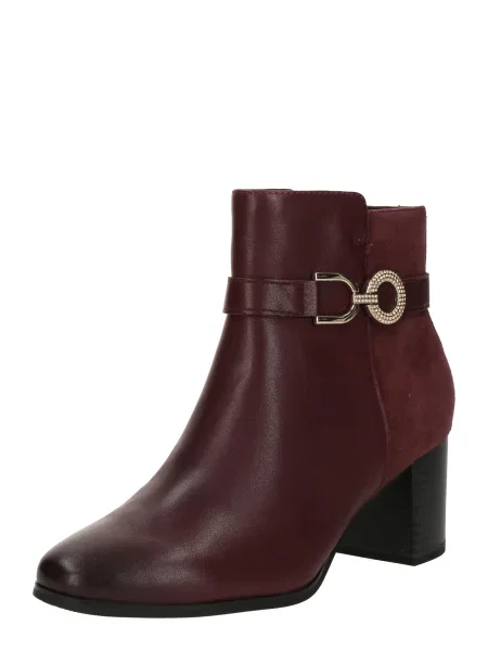 Pantofi Caprice bordo