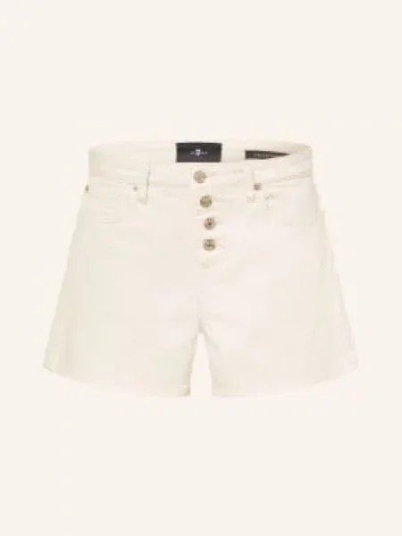 7 For All Mankind Szorty Dżinsowe Kori weiss