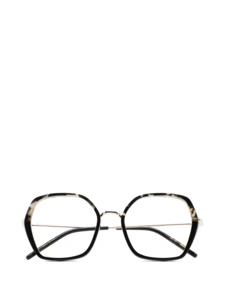 Ochelari de soare Kaleos cu imprimeu geometric negru