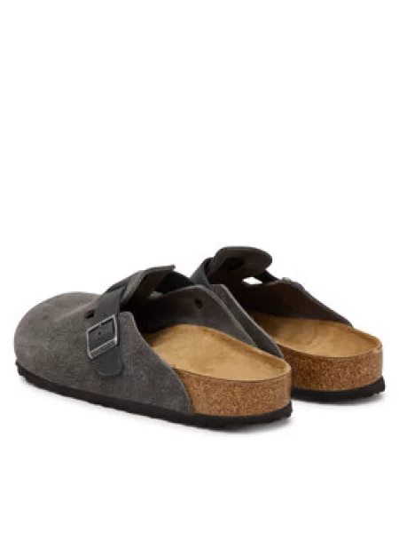 Birkenstock Natikači Boston Temno siva