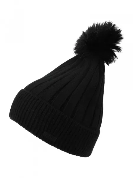 Dámska zimná čiapka CMP Knitted black čierna