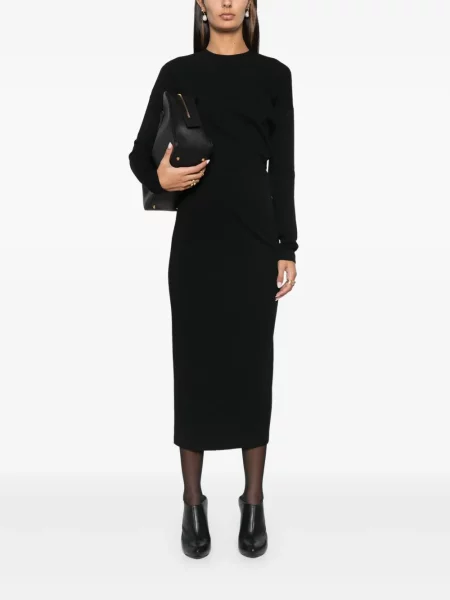 Rochie midi Toteme negru