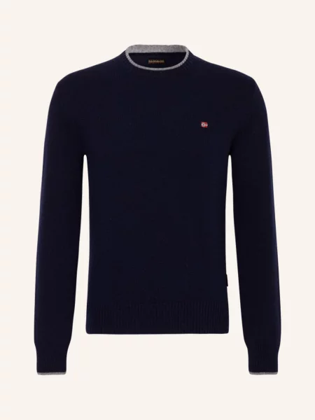 Sweter Napapijri niebieski