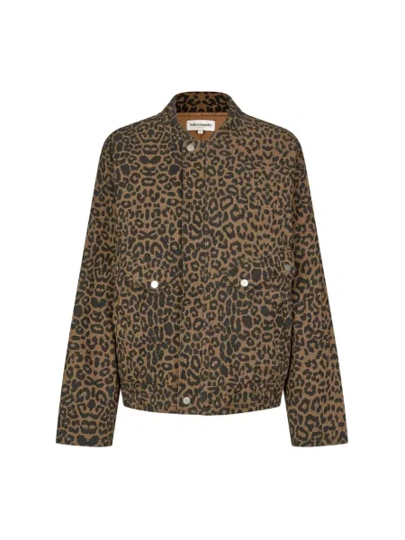 Kurtka Lollys Laundry w panterkę brązowa