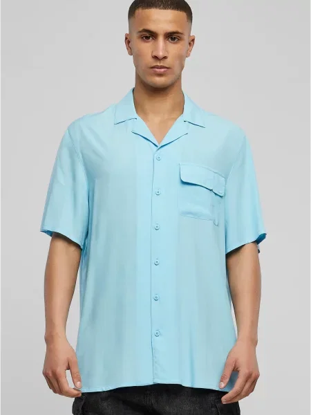 Риза Urban Classics синьо