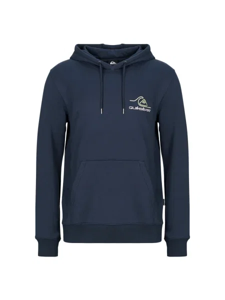 Hanorac cu glugă Quiksilver albastru