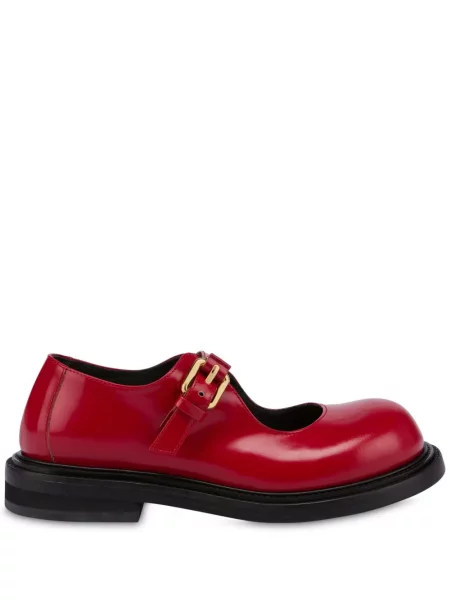 Pantofi loafer Moschino roșu