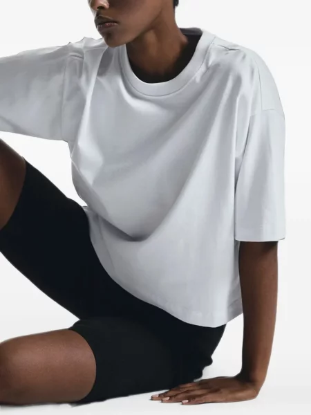 Decupat tricou Stel alb