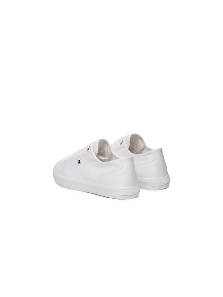 Teniszcipő Tommy Hilfiger Th Foxing Sneaker Canvas fehér