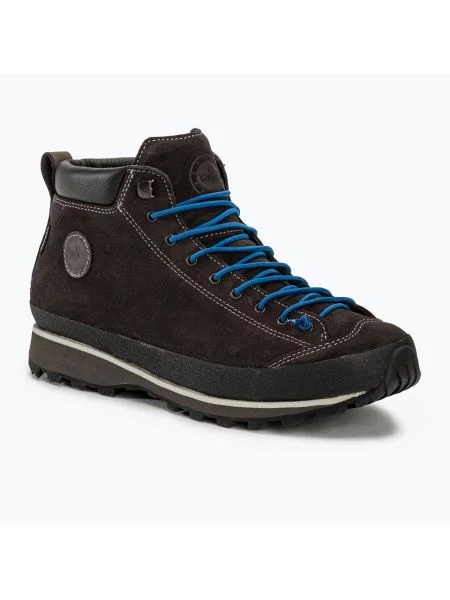 Buty turystyczne Lomer Bio Naturale Mid Mtx Suede antra/laguna szare
