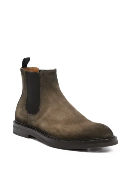 Botine chelsea Officine Creative din piele de căprioară maro