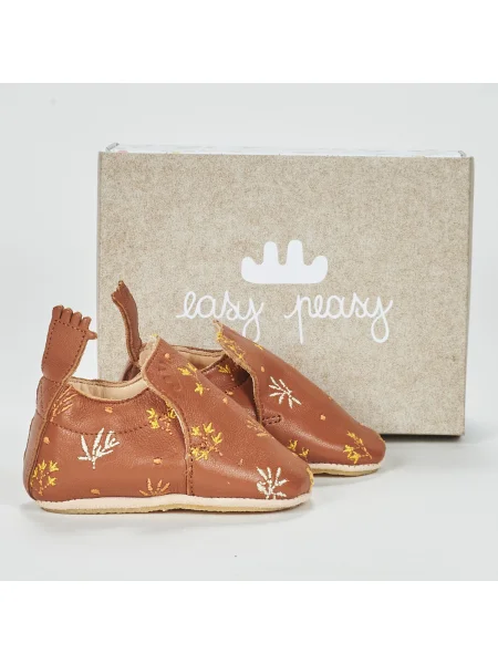 Pantofi copii Easy Peasy maro