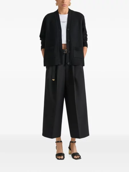Decupat pantaloni Givenchy de lână negru