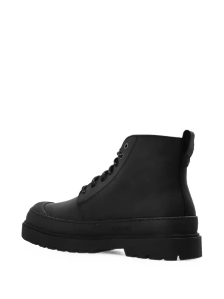 Μποτάκια Birkenstock με κορδόνια με δαντέλα μαύρο