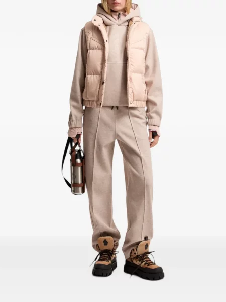 Matlasat vestă Moncler Grenoble roz
