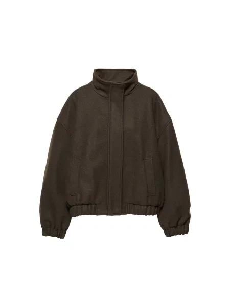 Pull&Bear Prechodná bunda čokoládová