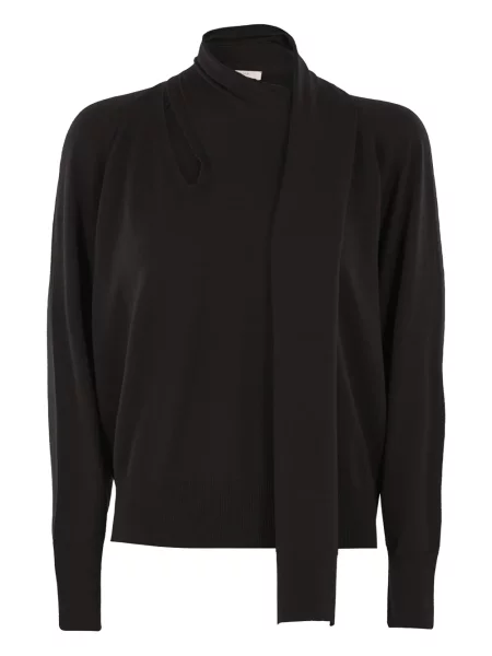 Pulover Zanone cu legături negru