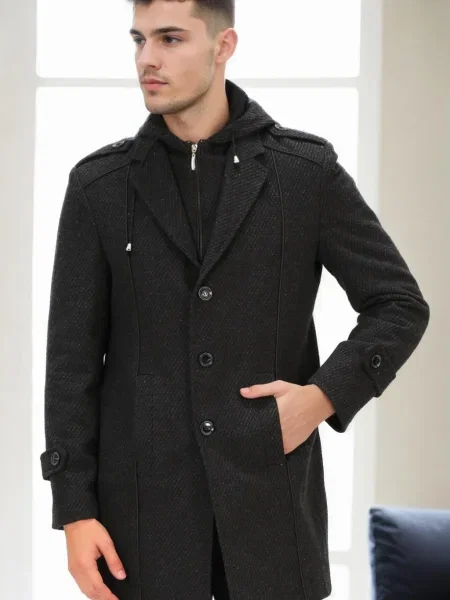 Palton Dewberry negru