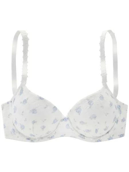 VIVANCE by LASCANA Sutien verde deschis / mov deschis / murdar alb