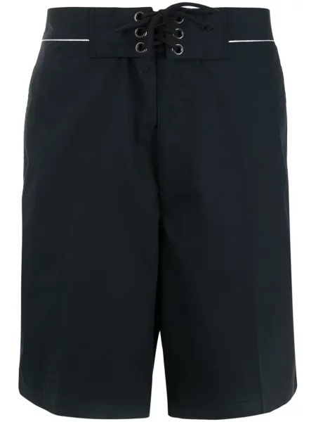Pantaloni scurți Lanvin cu cordon albastru